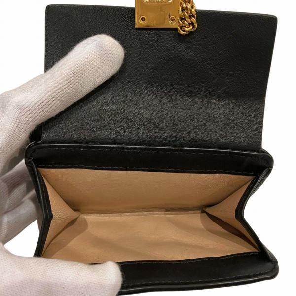 Chloe Chloe Chloe Drew Quilted Leather Wallet Leather Short Wallet in Good Condition Size ONE SIZE - 5 Thumbnail