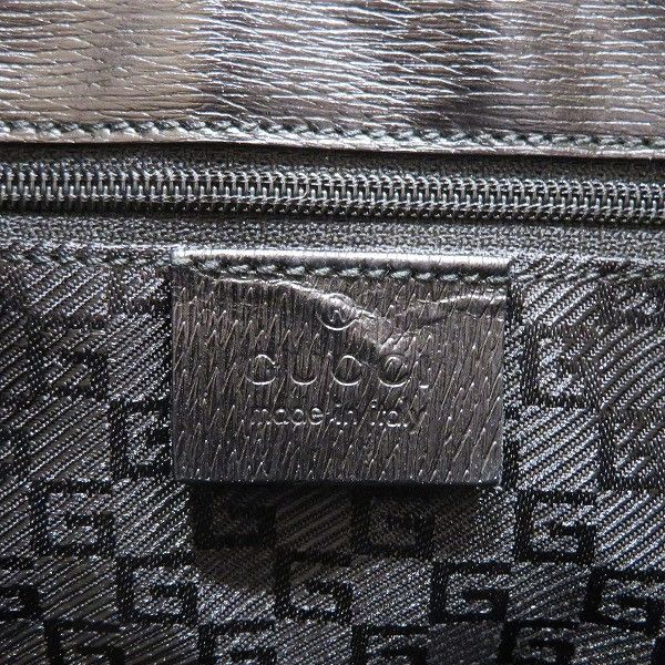 Gucci Gucci Gucci Canvas Leather Tote Handbag Canvas Tote Bag 0021109 in Great Condition Size ONE SIZE - 5 Thumbnail
