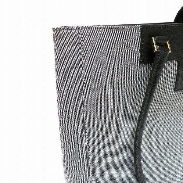 Gucci Gucci Gucci Canvas Leather Tote Handbag Canvas Tote Bag 0021109 in Great Condition Size ONE SIZE - 9 Thumbnail