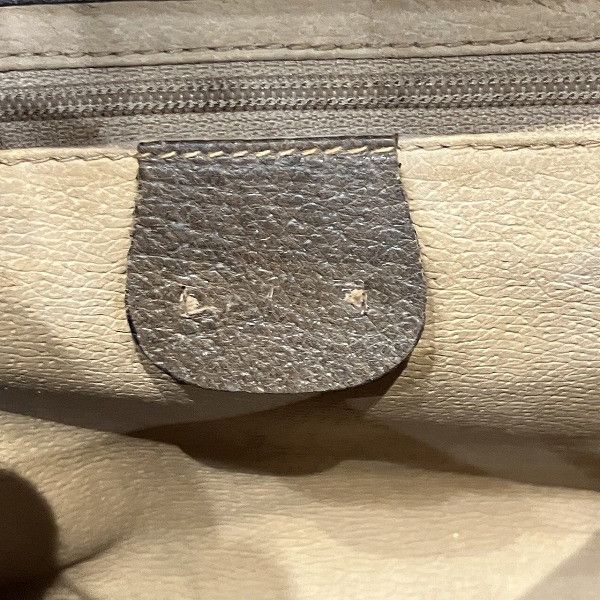 Gucci Gucci Gucci GG Plus Leather PVC Shoulder Bag 00756 Canvas Crossbody Bag 00756 in Fair Condition Size ONE SIZE - 9 Thumbnail