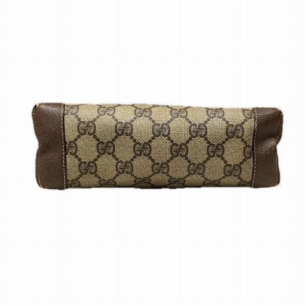 Gucci Gucci Gucci GG Plus Leather PVC Shoulder Bag 00756 Canvas Crossbody Bag 00756 in Fair Condition Size ONE SIZE - 3 Thumbnail
