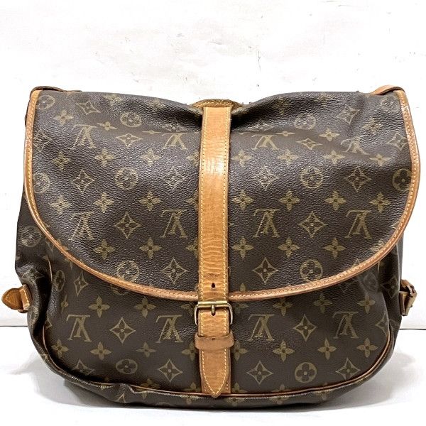 Louis Vuitton Louis Vuitton Louis Vuitton Monogram Saumur 35 Shoulder Bag M42254 Canvas Crossbody Bag M42254 in Fair Condition Size ONE SIZE - 2 Thumbnail