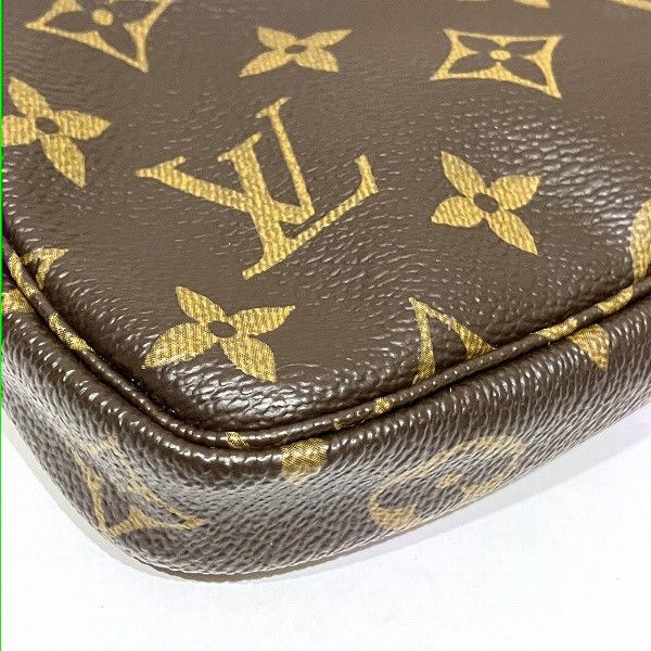 Louis Vuitton Louis Vuitton Louis Vuitton Mini Pochette Accessoires Handbag M58009 Canvas Handbag M58009 in Good Condition Size ONE SIZE - 4 Thumbnail
