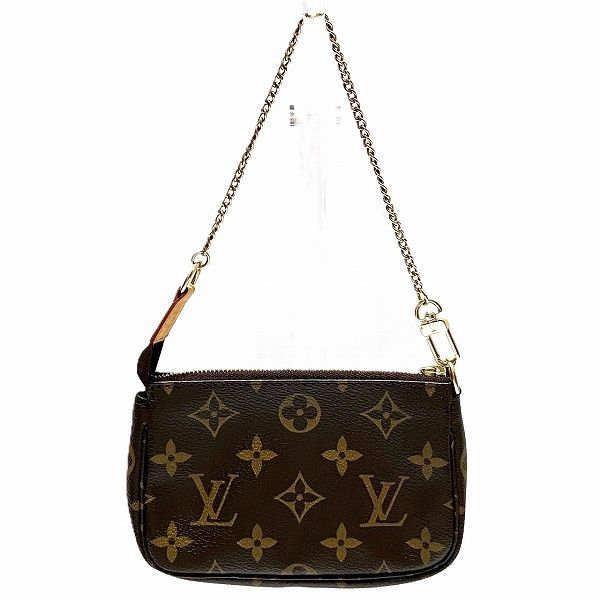 Louis Vuitton Louis Vuitton Louis Vuitton Mini Pochette Accessoires Handbag M58009 Canvas Handbag M58009 in Good Condition Size ONE SIZE - 2 Thumbnail