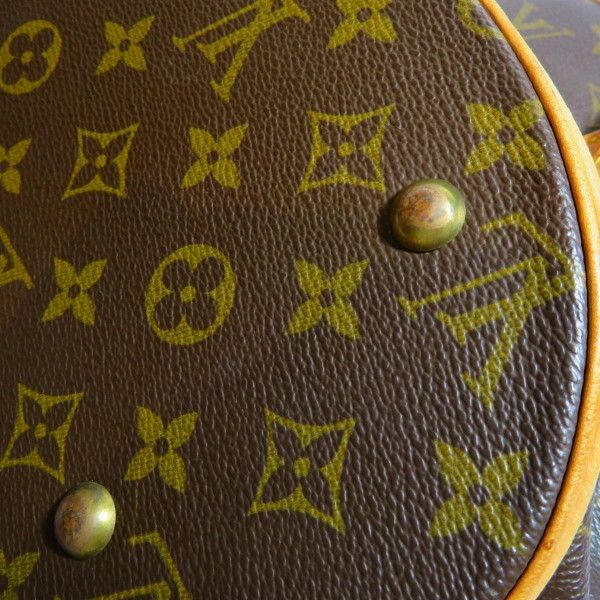 Louis Vuitton Louis Vuitton Louis Vuitton Monogram Petit Bucket Tote Bag Canvas Tote Bag M42238 in Good Condition Size ONE SIZE - 9 Thumbnail
