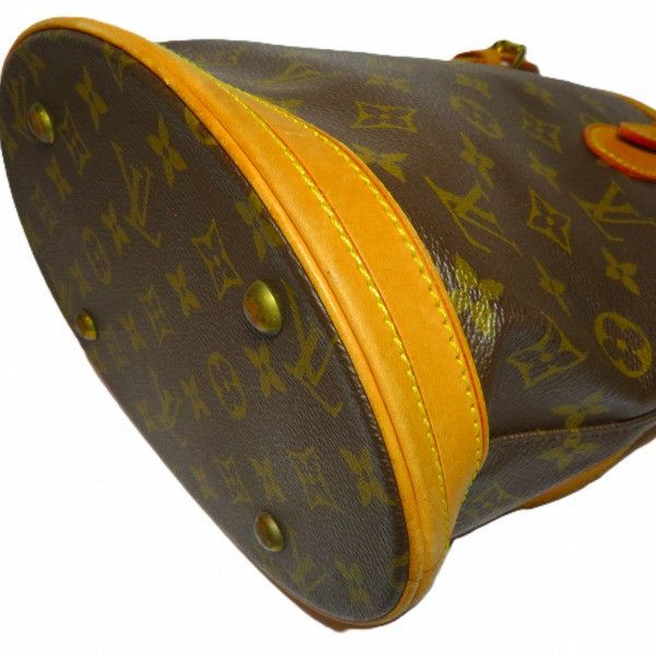 Louis Vuitton Louis Vuitton Louis Vuitton Monogram Petit Bucket Tote Bag Canvas Tote Bag M42238 in Good Condition Size ONE SIZE - 4 Thumbnail