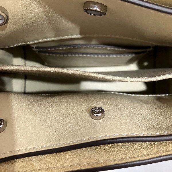Other Other Tory Burch Lee Radziwill Petite Double Bag Leather Handbag in Good Condition Size ONE SIZE - 6 Thumbnail