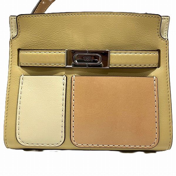 Other Other Tory Burch Lee Radziwill Petite Double Bag Leather Handbag in Good Condition Size ONE SIZE - 9 Thumbnail