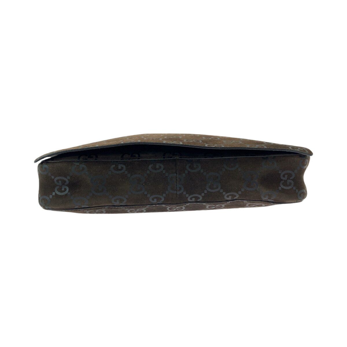Gucci Gucci Gucci Suede Horsebit Shoulder Bag Brown Leather Shoulder Bag 0013180 in Very Good Condition Size ONE SIZE - 10 Thumbnail