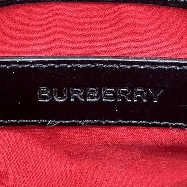 Burberry Burberry Burberry Vintage Check Canvas Leather Shoulder Bag Canvas Crossbody Bag 8023381 in Great Condition Size ONE SIZE - 5 Thumbnail