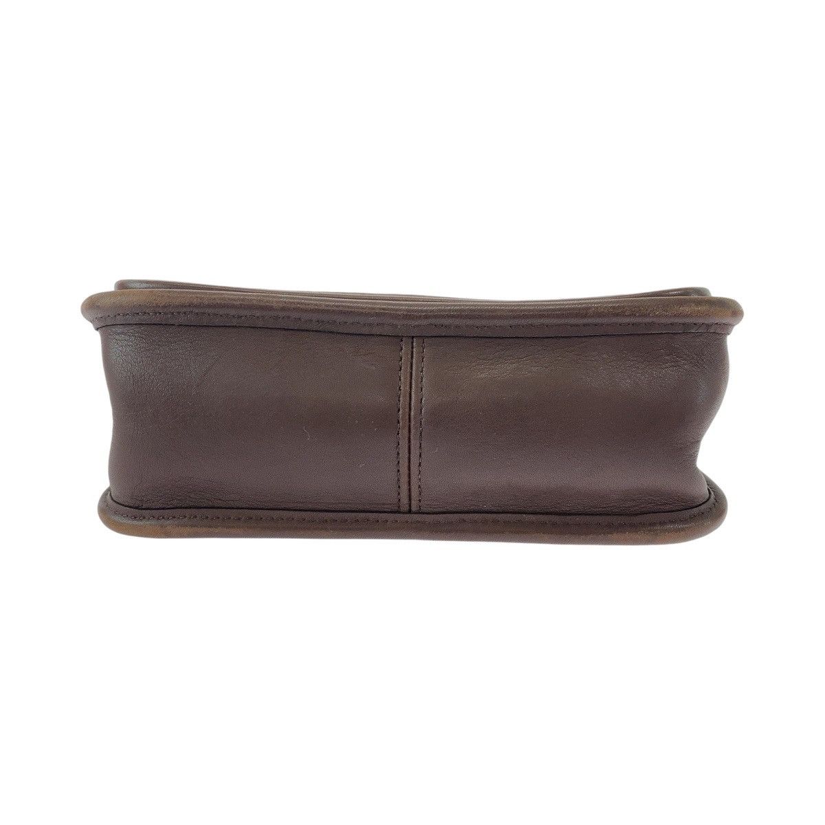 Coach Coach Coach Leather Shoulder Bag Pochette Leather Crossbody Bag in Very Good Condition Size ONE SIZE - 9 Thumbnail