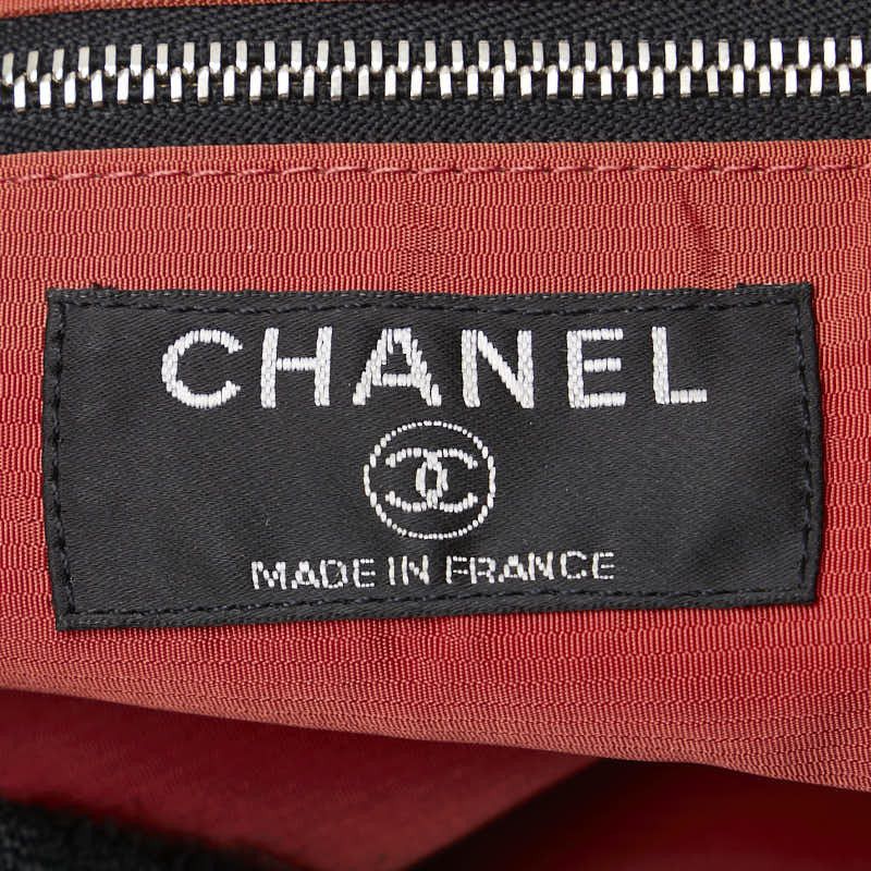 Chanel Chanel Chanel Nylon Travel Line Tote Bag MM Canvas Tote Bag in Very Good Condition Size ONE SIZE - 9 Thumbnail