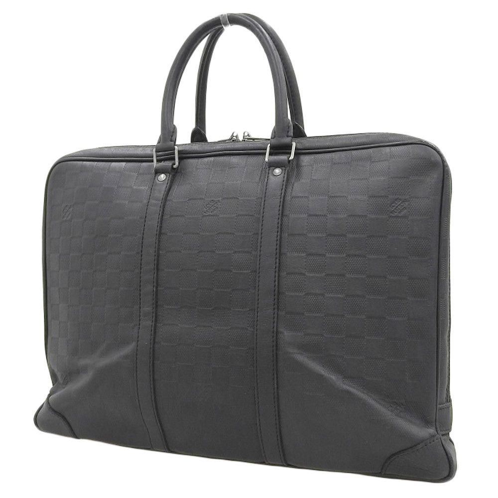 Louis Vuitton Louis Vuitton Louis Vuitton Damier Infini Document Bag N41146 Canvas Business Bag N41146 in Good Condition Size ONE SIZE - 2 Thumbnail