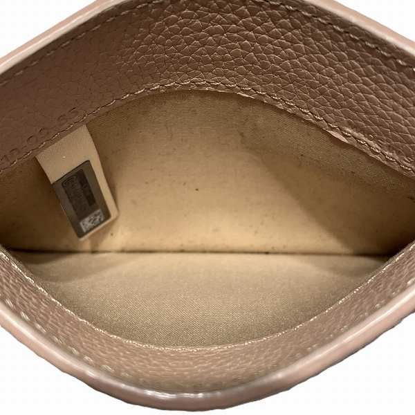 Chloe Chloe Chloe Pink Beige Leather Card Case Leather Business card case in Good Condition Size ONE SIZE - 2 Thumbnail