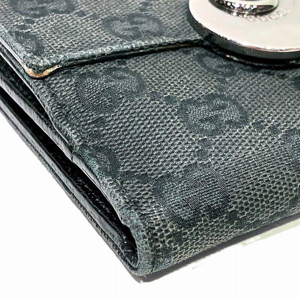 Gucci Gucci Gucci GG Canvas Bifold Wallet 120932 Canvas Short Wallet 120932 in Good Condition Size ONE SIZE - 3 Thumbnail