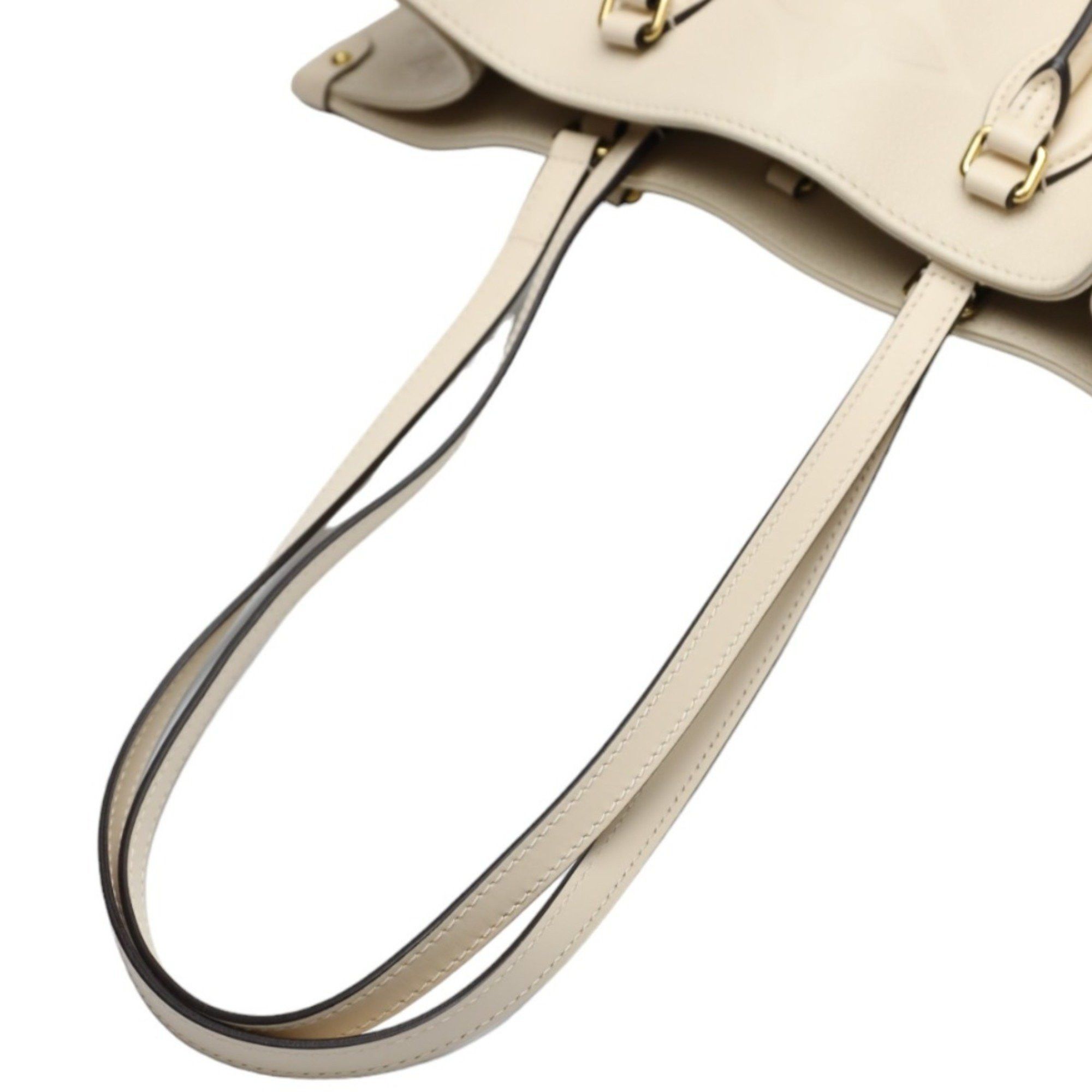 Louis Vuitton Louis Vuitton Tote Bag On the Go GM Monogram Shoulder Empreinte M45081 Beige LV Size ONE SIZE - 12 Thumbnail