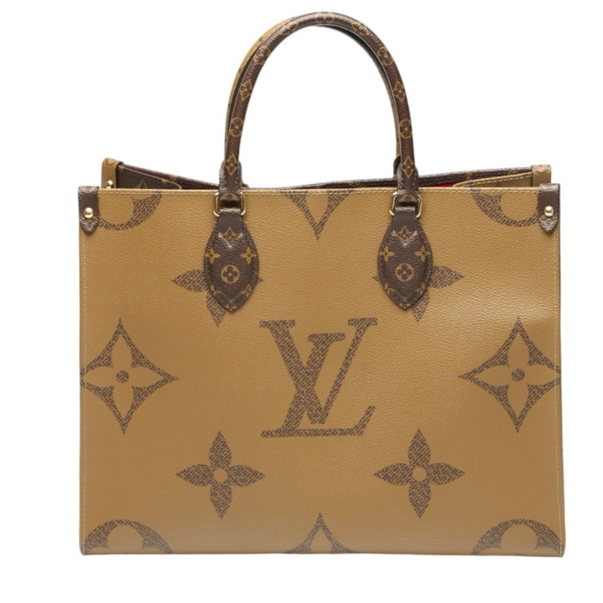 Louis Vuitton Louis Vuitton Bag Monogram On the Go MM Canvas M45321 Brown LV Size ONE SIZE - 3 Thumbnail