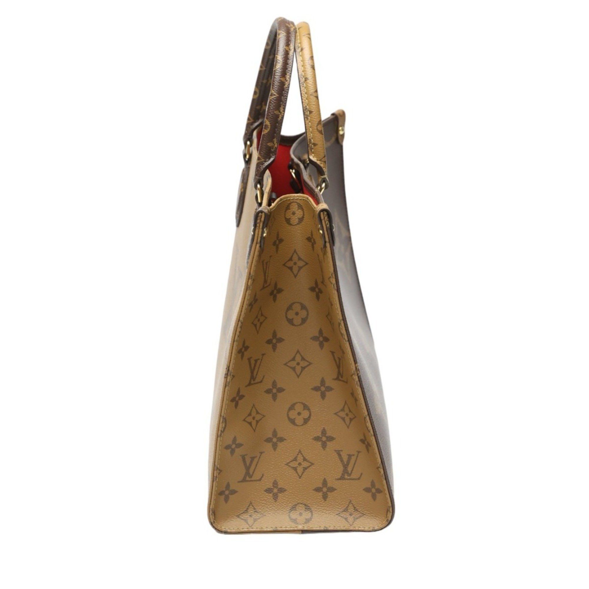 Louis Vuitton Louis Vuitton Bag Monogram On the Go MM Canvas M45321 Brown LV Size ONE SIZE - 5 Thumbnail