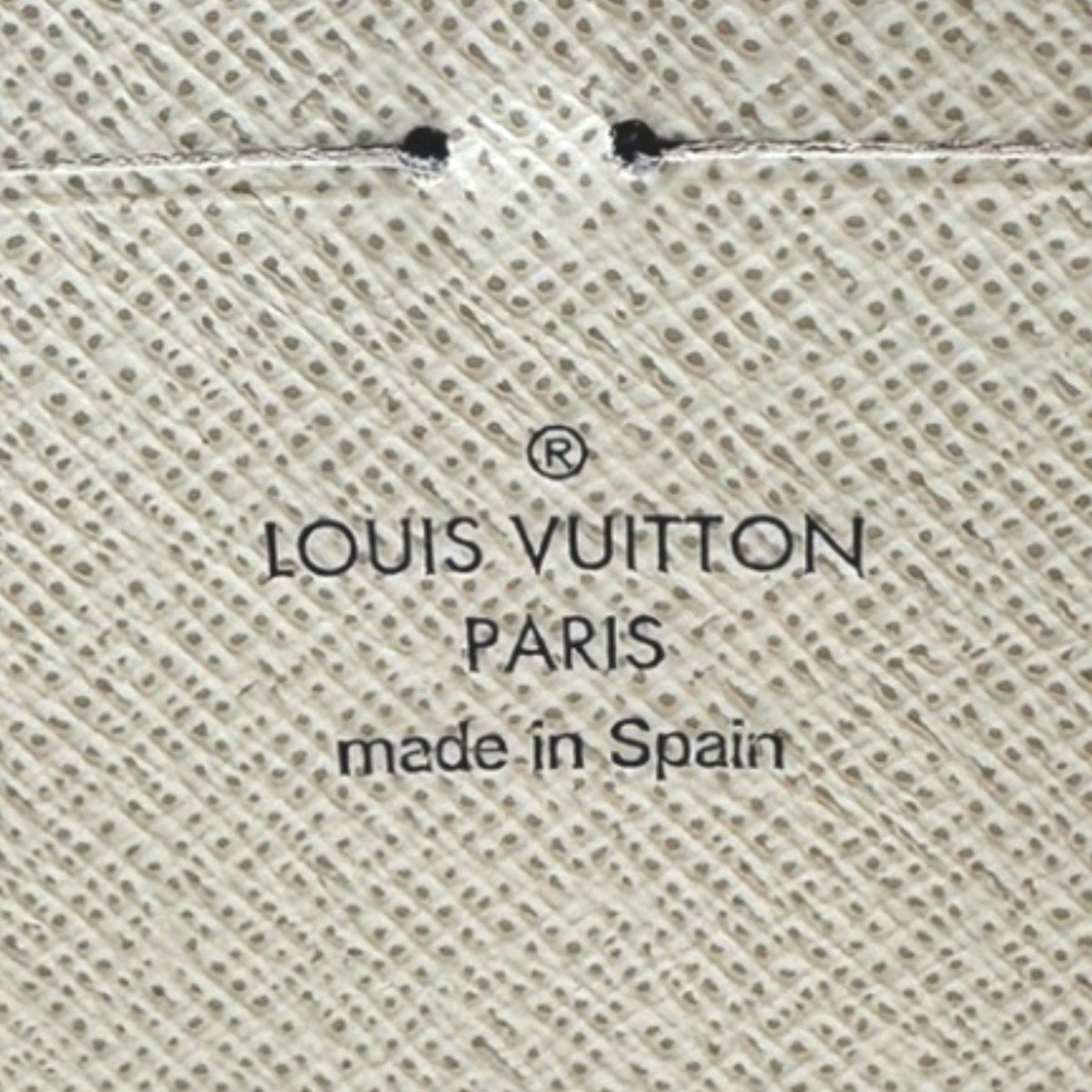 Louis Vuitton Louis Vuitton Long Wallet Round Azur Zippy Damier Canvas N60019 White LV Size ONE SIZE - 20 Thumbnail