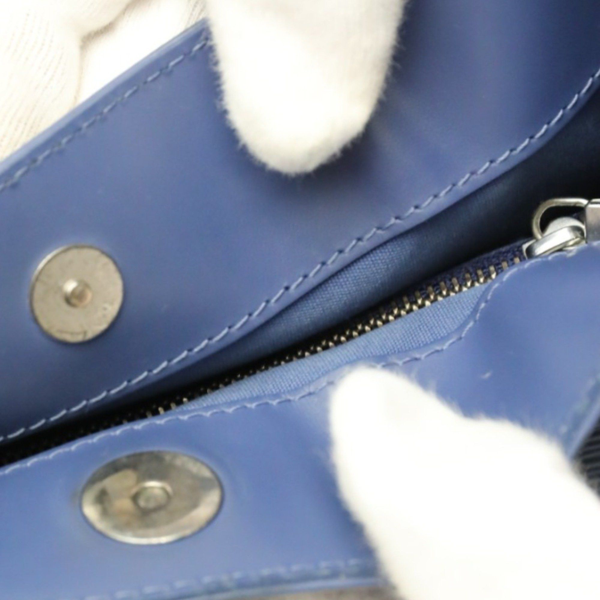 Louis Vuitton Louis Vuitton Shoulder Bag Epi Mandala PM Leather M5917G Blue LV Size ONE SIZE - 14 Thumbnail