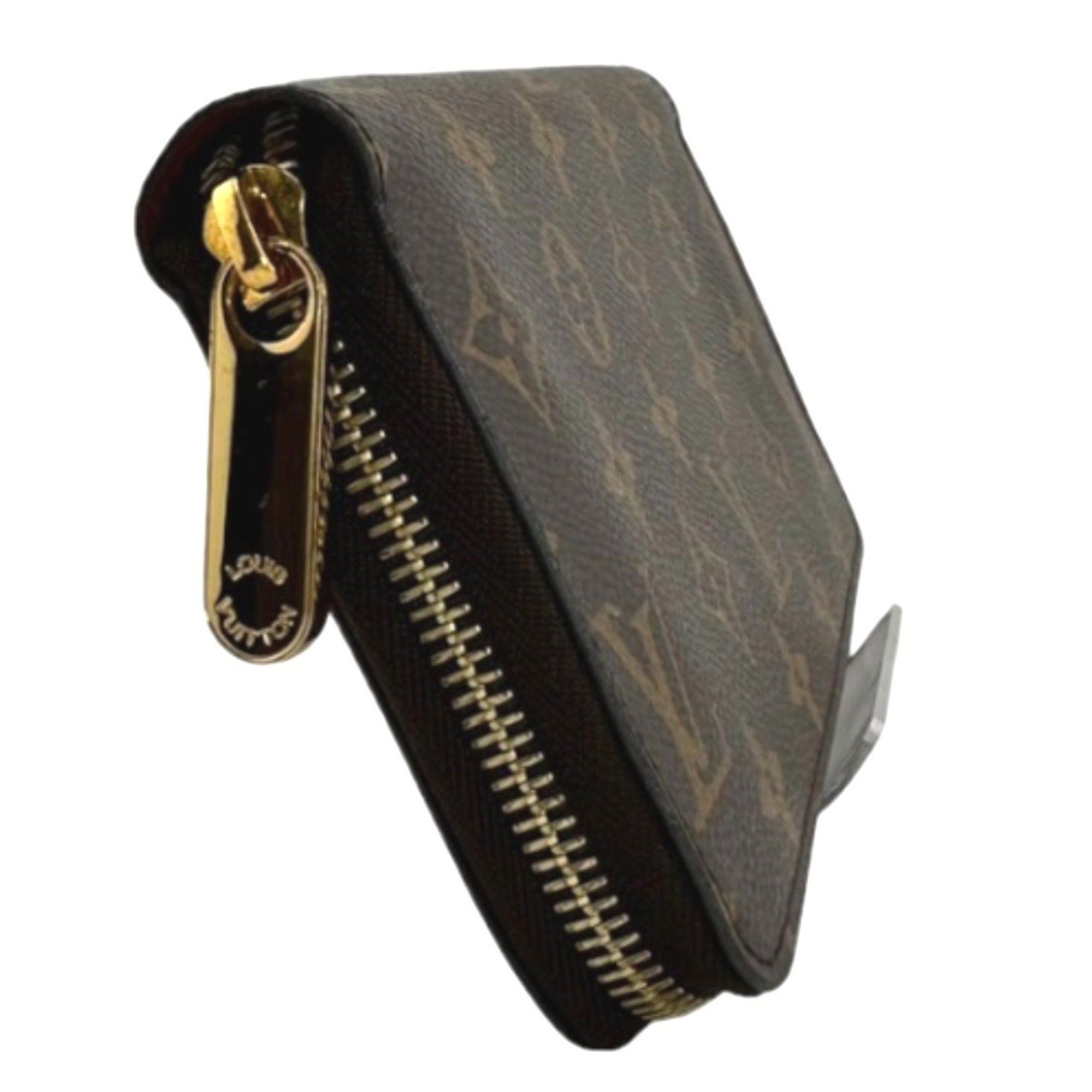 Louis Vuitton Louis Vuitton Long Wallet Round Monogram Fuchsia Canvas M41895 Brown LV Size ONE SIZE - 4 Thumbnail