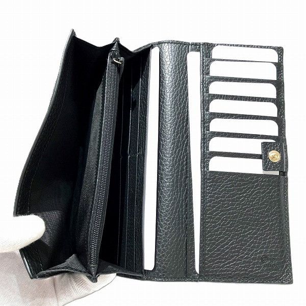 Gucci Gucci Gucci Interlocking G Leather Bifold Wallet Leather Long Wallet 449279 Size ONE SIZE - 2 Thumbnail