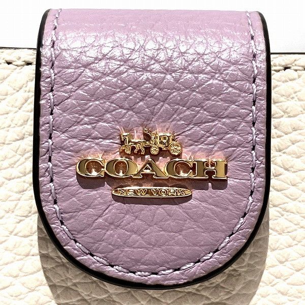 Coach Coach Coach Leather Accordion Card Case Leather Business card case Size ONE SIZE - 4 Thumbnail
