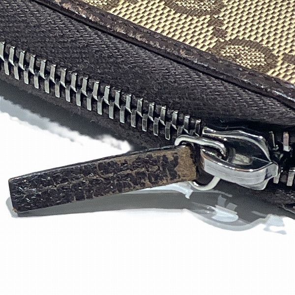Gucci Gucci Gucci GG Canvas Leather Long Wallet 112724 Canvas Long Wallet 112724 Size ONE SIZE - 7 Thumbnail
