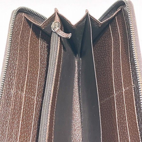 Gucci Gucci Gucci GG Canvas Leather Long Wallet 112724 Canvas Long Wallet 112724 Size ONE SIZE - 2 Thumbnail