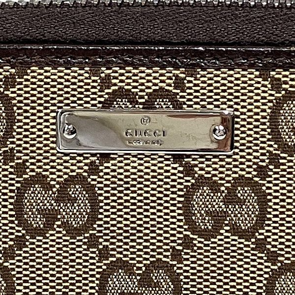 Gucci Gucci Gucci GG Canvas Leather Long Wallet 112724 Canvas Long Wallet 112724 Size ONE SIZE - 6 Thumbnail