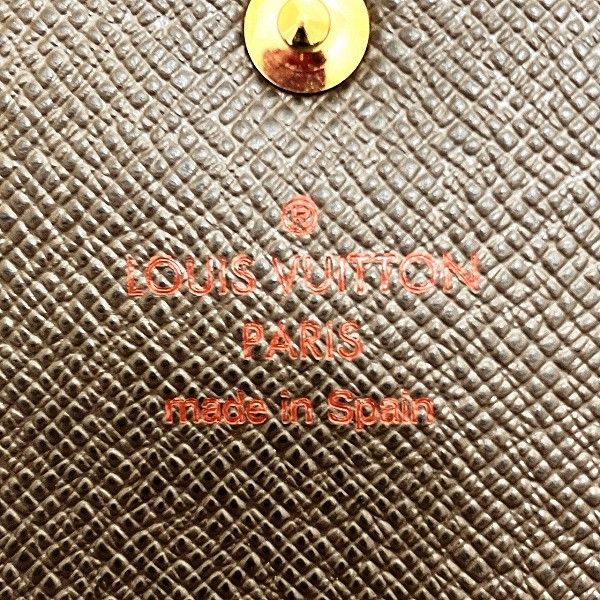 Louis Vuitton Louis Vuitton Louis Vuitton Damier Portefeuille Sarah Wallet N61734 Canvas Long Wallet N61734 Size ONE SIZE - 4 Thumbnail