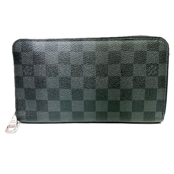 Louis Vuitton Louis Vuitton Louis Vuitton Damier Graphite Zippy Organizer Wallet N63077 Canvas Long Wallet N63077 in Good Condition Size ONE SIZE - 9 Thumbnail