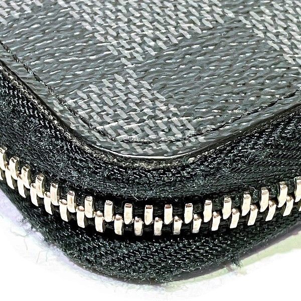 Louis Vuitton Louis Vuitton Louis Vuitton Damier Graphite Zippy Organizer Wallet N63077 Canvas Long Wallet N63077 in Good Condition Size ONE SIZE - 3 Thumbnail