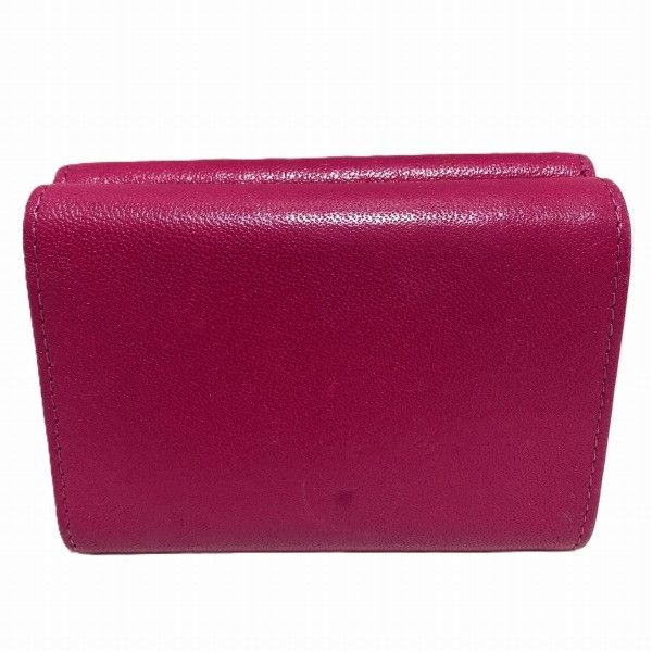 Chanel Chanel Chanel Leather Coco Mark Trifold Wallet A70796 Leather Short Wallet A70796 in Good Condition Size ONE SIZE - 9 Thumbnail