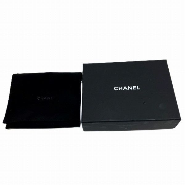 Chanel Chanel Chanel Leather Coco Mark Trifold Wallet A70796 Leather Short Wallet A70796 in Good Condition Size ONE SIZE - 6 Thumbnail