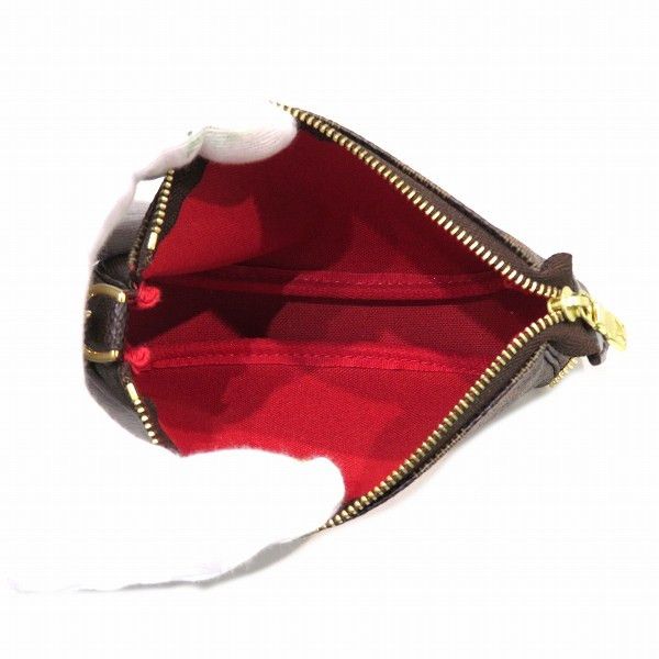 Louis Vuitton Louis Vuitton Louis Vuitton Mini Pochette Accessoires Clutch Canvas Clutch Bag N58009 Size ONE SIZE - 6 Thumbnail