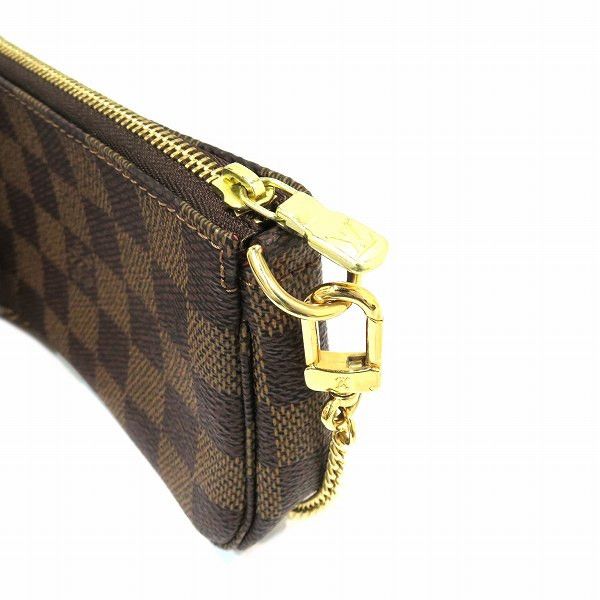 Louis Vuitton Louis Vuitton Louis Vuitton Mini Pochette Accessoires Clutch Canvas Clutch Bag N58009 Size ONE SIZE - 4 Thumbnail