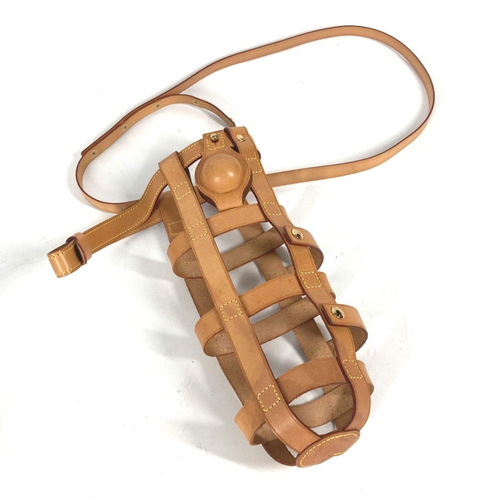 LOUIS VUITTON M99078 Veuve Clicquot collaboration petanque ball case shoulder bag bottle holder tanned leather ladies brown