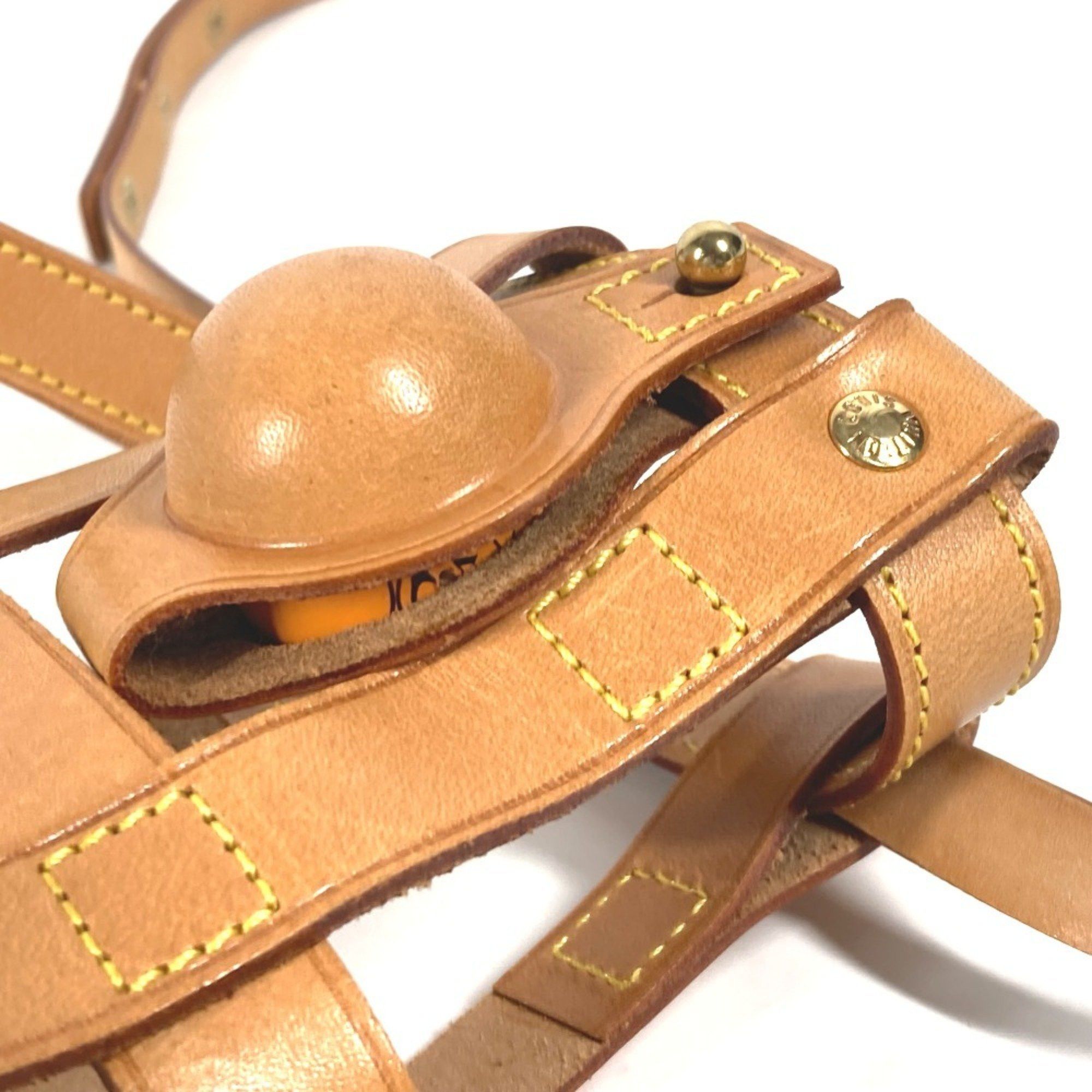 LOUIS VUITTON M99078 Veuve Clicquot collaboration petanque ball case shoulder bag bottle holder tanned leather ladies brown