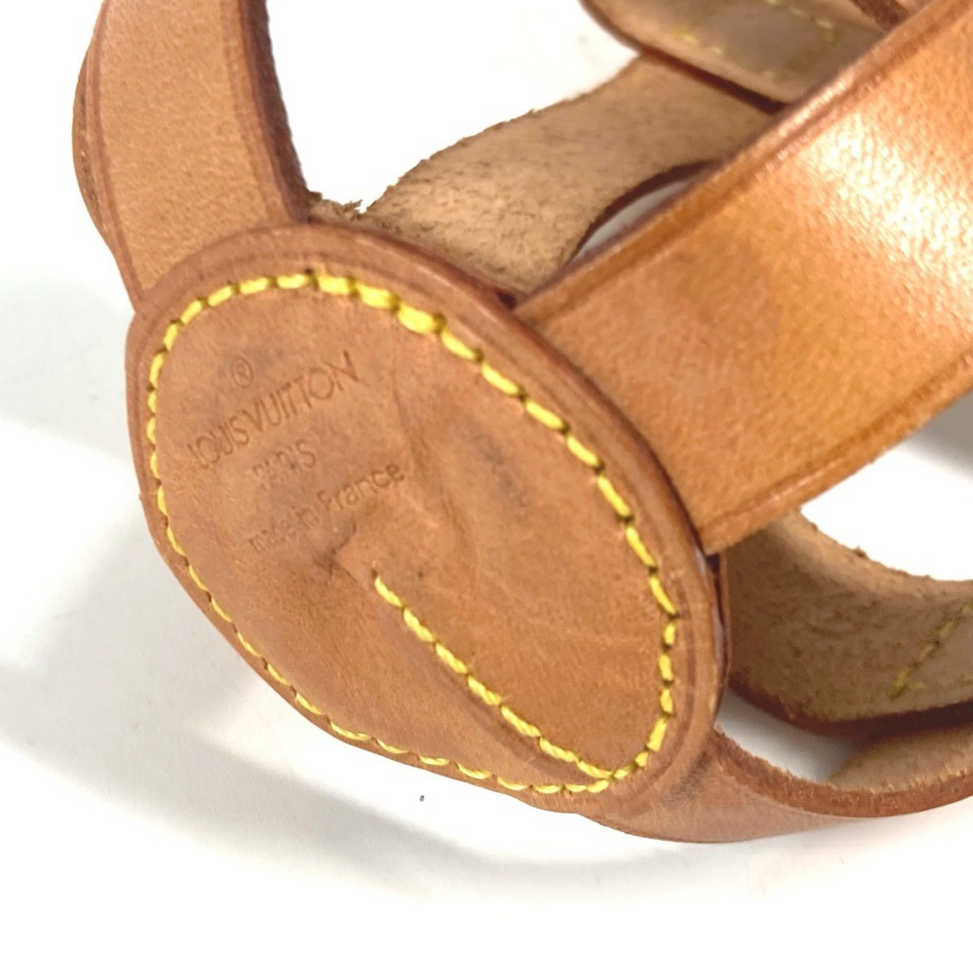 LOUIS VUITTON M99078 Veuve Clicquot collaboration petanque ball case shoulder bag bottle holder tanned leather ladies brown