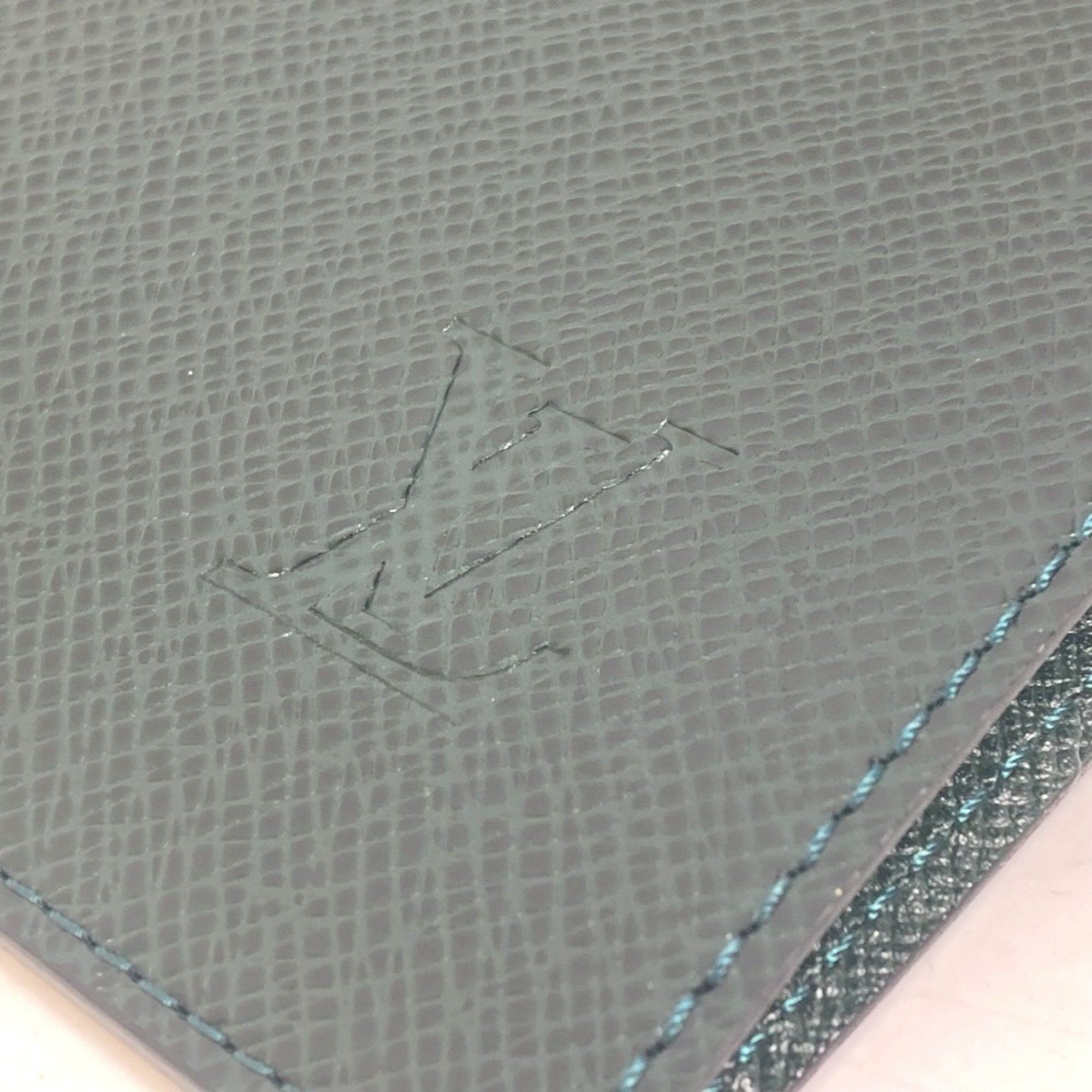 Louis Vuitton LOUIS VUITTON E34490 Taiga Case File Holder Document Louis Vuitton Japan 15th Anniversary Goods Leather Men's Episea Green Size ONE SIZE - 9 Thumbnail