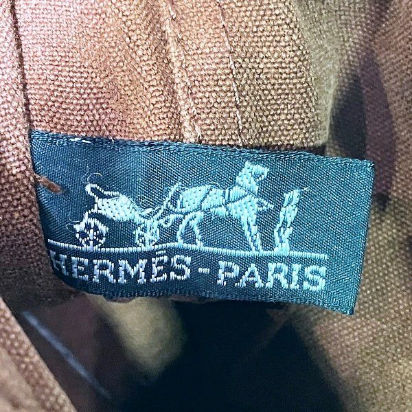 Hermes Hermes Hermes Canvas Fourre-Tout PM Handbag Canvas Handbag in Good Condition Size ONE SIZE - 5 Thumbnail