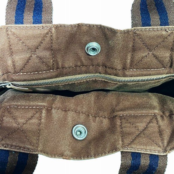 Hermes Hermes Hermes Canvas Fourre-Tout PM Handbag Canvas Handbag in Good Condition Size ONE SIZE - 7 Thumbnail