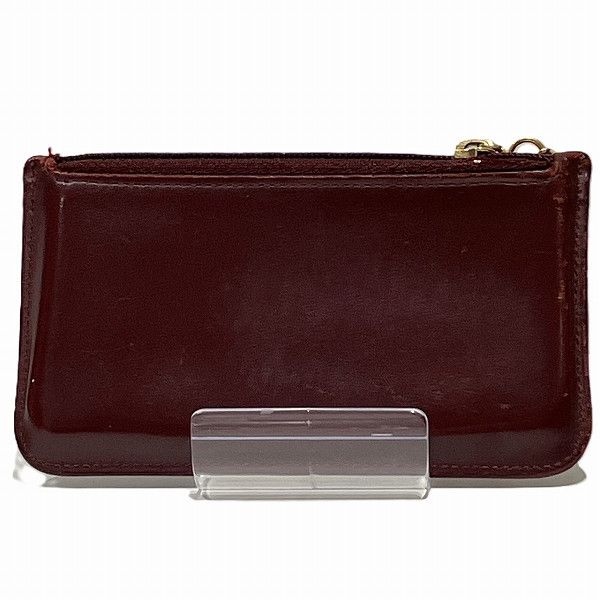 Cartier Cartier Cartier Must Bordeaux Leather Wallet Coin Case Leather Coin Case in Good Condition Size ONE SIZE - 8 Thumbnail