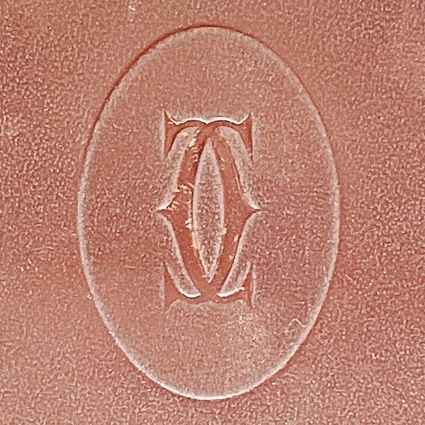 Cartier Cartier Cartier Must Bordeaux Leather Wallet Coin Case Leather Coin Case in Good Condition Size ONE SIZE - 5 Thumbnail