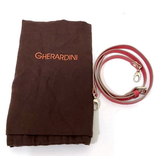 Other Other Gherardini PVC Leather Tote Bag with Logo Charm Canvas Tote Bag in Good Condition Size ONE SIZE - 7 Thumbnail