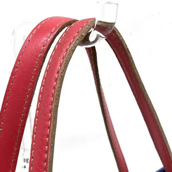 Other Other Gherardini PVC Leather Tote Bag with Logo Charm Canvas Tote Bag in Good Condition Size ONE SIZE - 8 Thumbnail