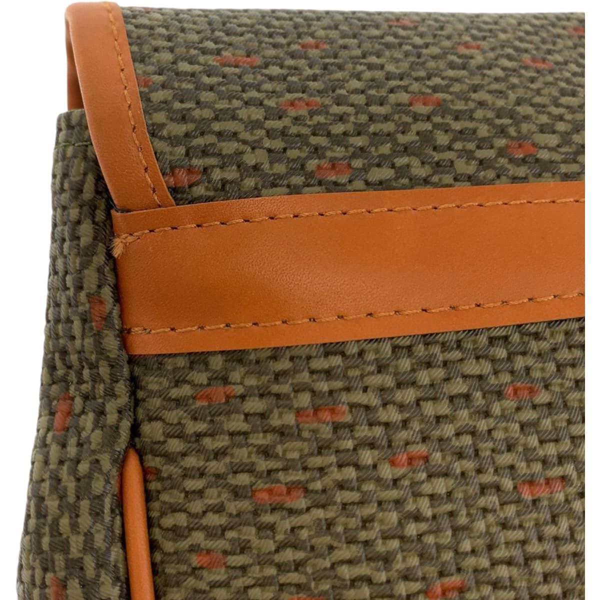 Yves Saint Laurent Yves Saint Laurent Yves Saint Laurent Vintage Canvas Leather Clutch Bag Canvas Clutch Bag in Great Condition Size ONE SIZE - 7 Thumbnail