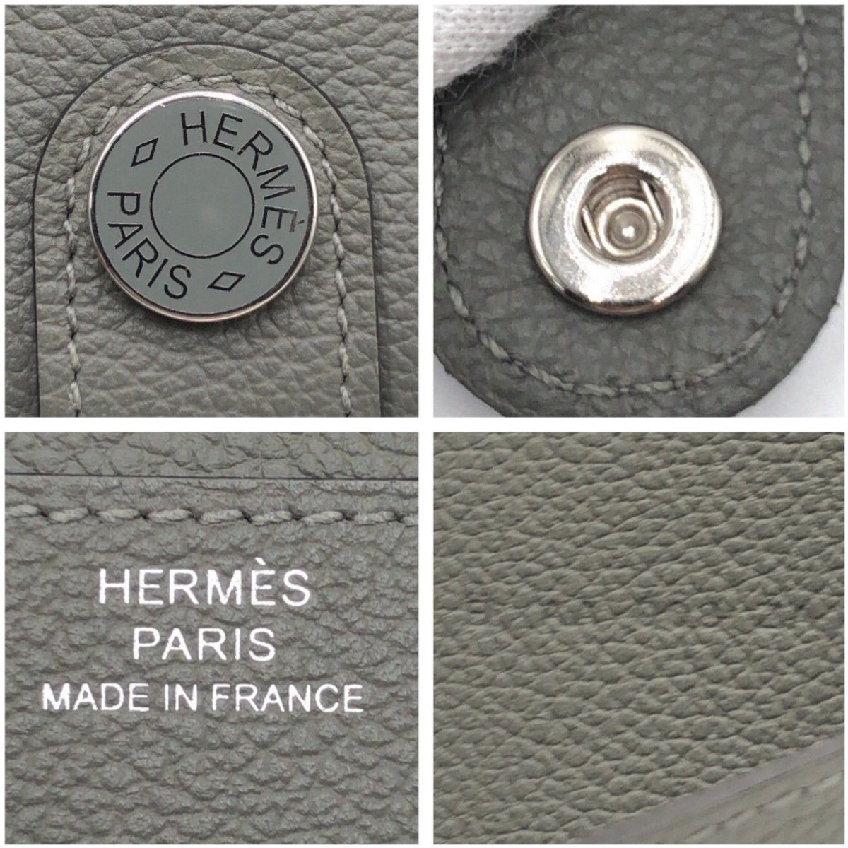 Hermes Hermes Hermes R.M.S Tutankhamun Leather Long Wallet Leather Long Wallet in Excellent Condition Size ONE SIZE - 4 Thumbnail
