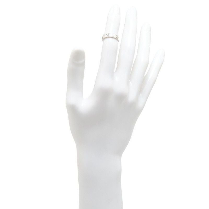 Gucci Gucci Gucci GG Icon White Gold 750 Ring Metal Ring in Great Condition Size ONE SIZE - 10 Thumbnail